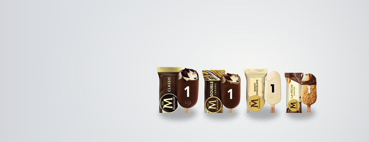 Magnum ice cream range