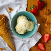 Marshfields  Scoop Ice Cream Vanilla Clotted Cream 5LT