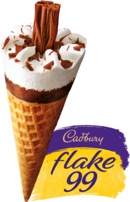 Cadbury’s Flake 99 Ice Cream Cone