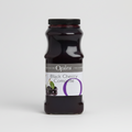 Jar of Opies Black Cherry Compote on a white background