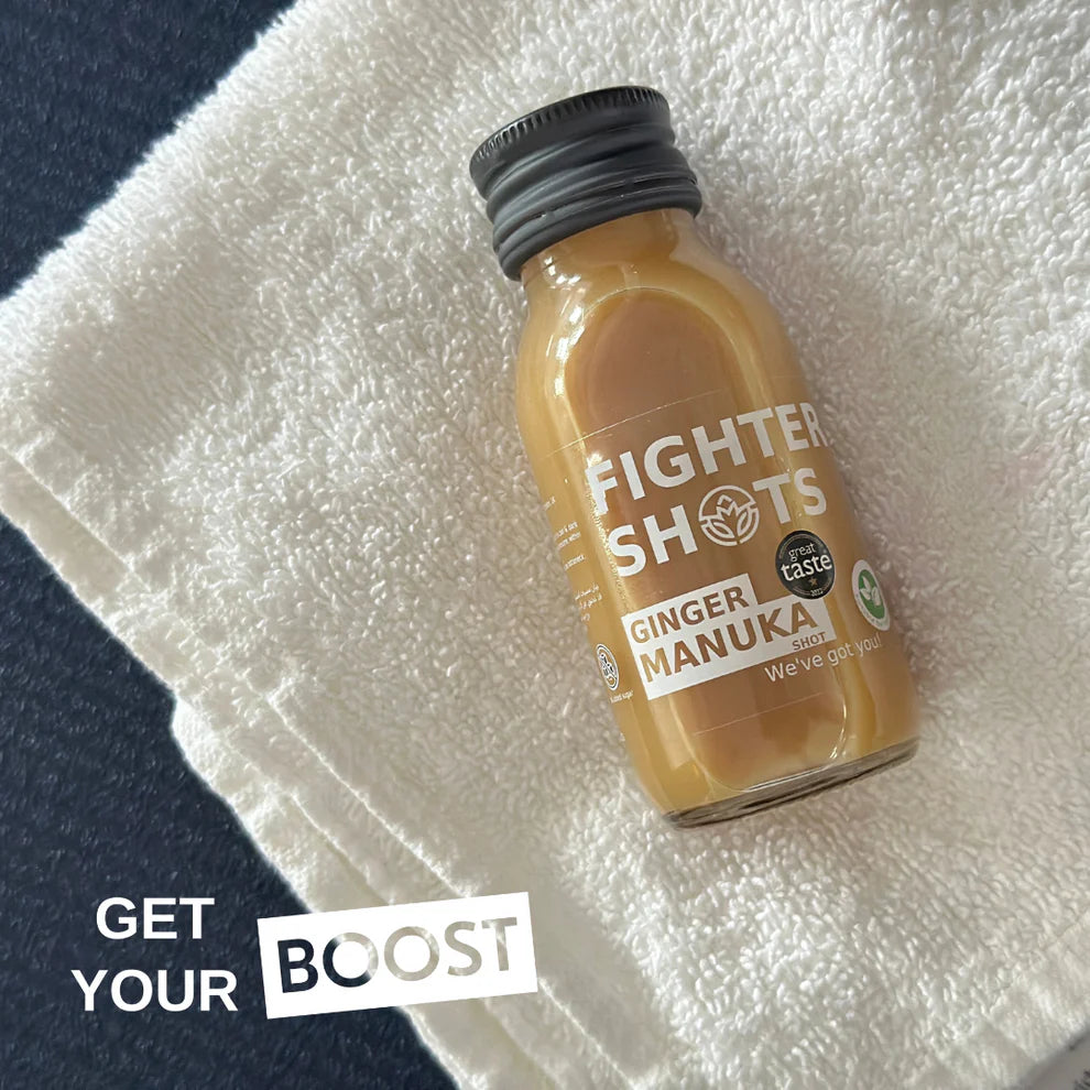 Fighter Shots Ginger + Manuka Honey