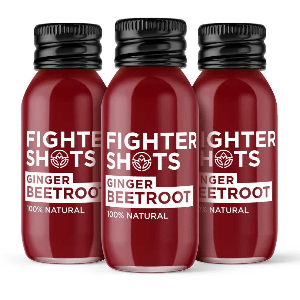 Fighter Shots 100% VEGAN Ginger + Beetroot