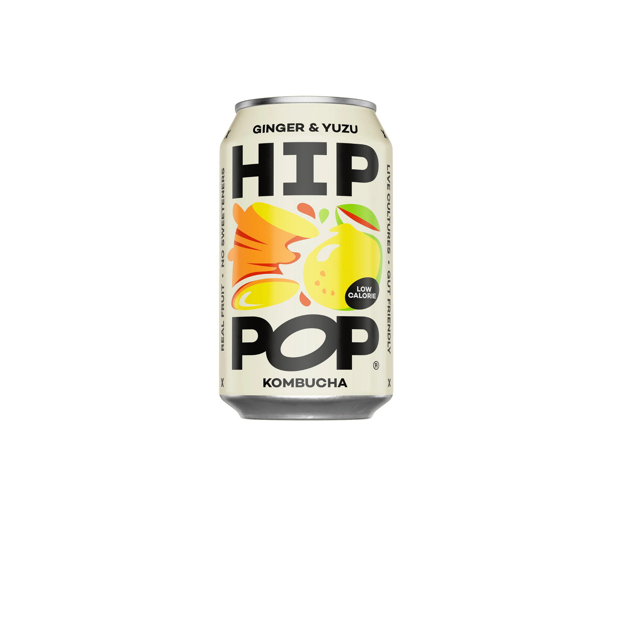 Hip Pop Ginger Yuzu Kombucha (12*330ml)