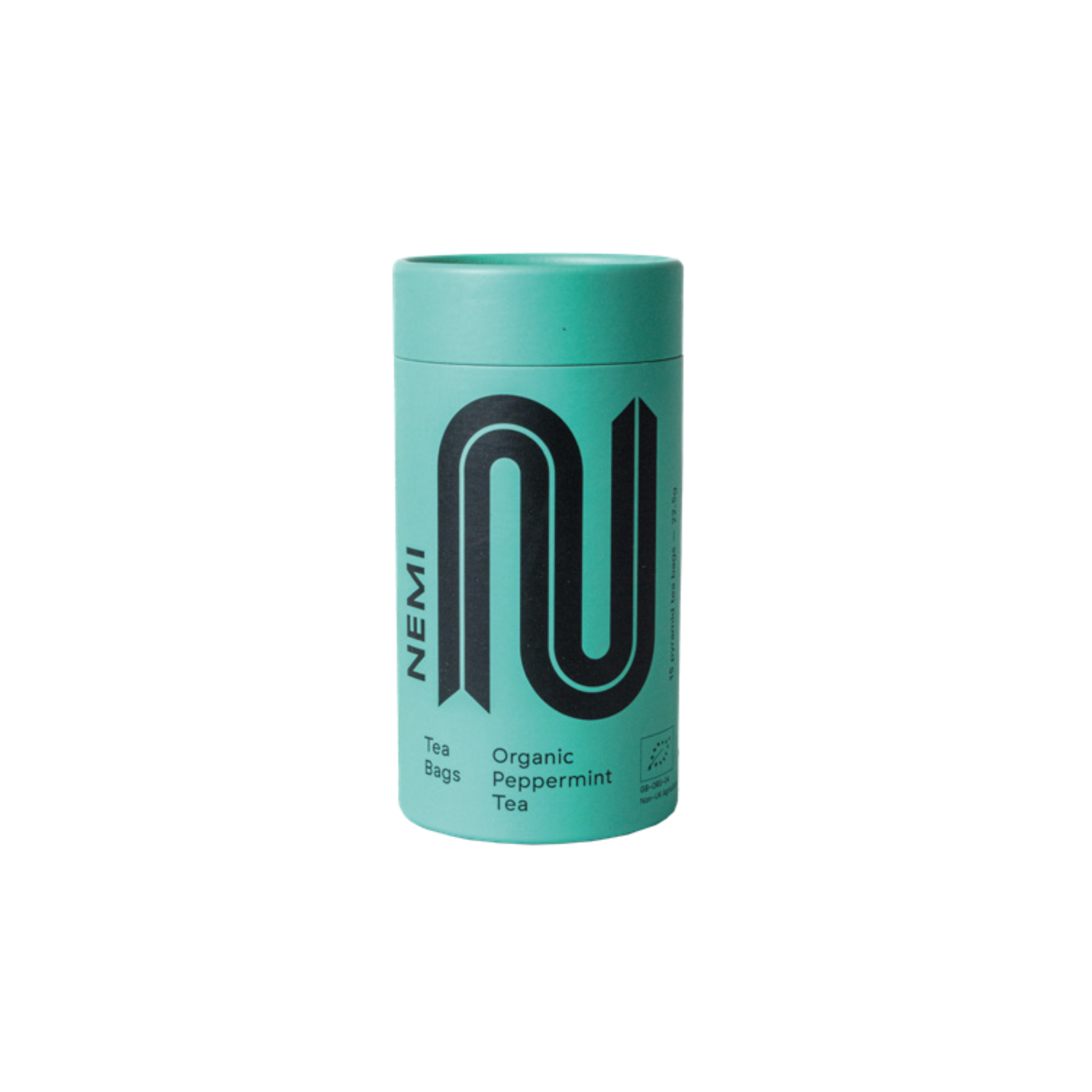 Nemi Peppermint Tea – pack of 15 refreshing and naturally caffeine-free peppermint tea bags; perfect for cafés, restaurants, wellness venues, and wholesale herbal tea menus