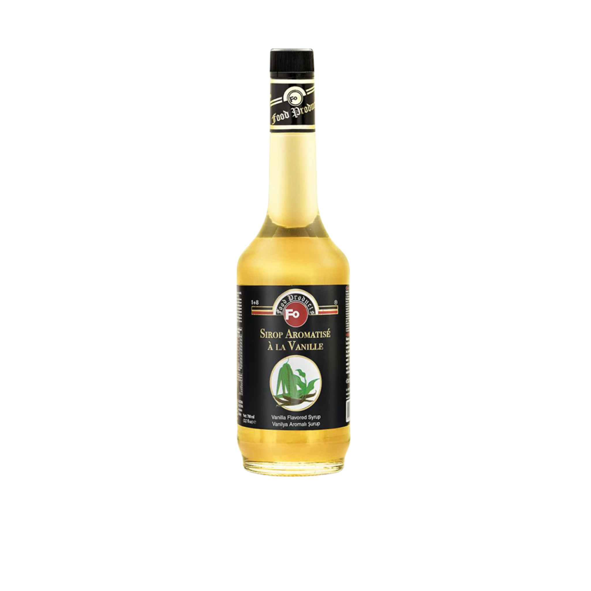 Fo Sugar Free Vanilla Syrup – 700 ml bottle of smooth vanilla flavour with no added sugar; ideal for low-calorie coffees, lattes, and speciality drinks in cafés, restaurants, and wholesale beverage menus