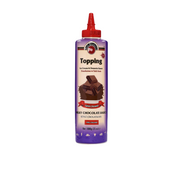 Fo Milky Chocolate Topping Sauce – 700 ml bottle of smooth and creamy milk chocolate sauce; ideal for topping desserts, ice creams, waffles, pancakes, and hot drinks in cafés, restaurants, and wholesale menus