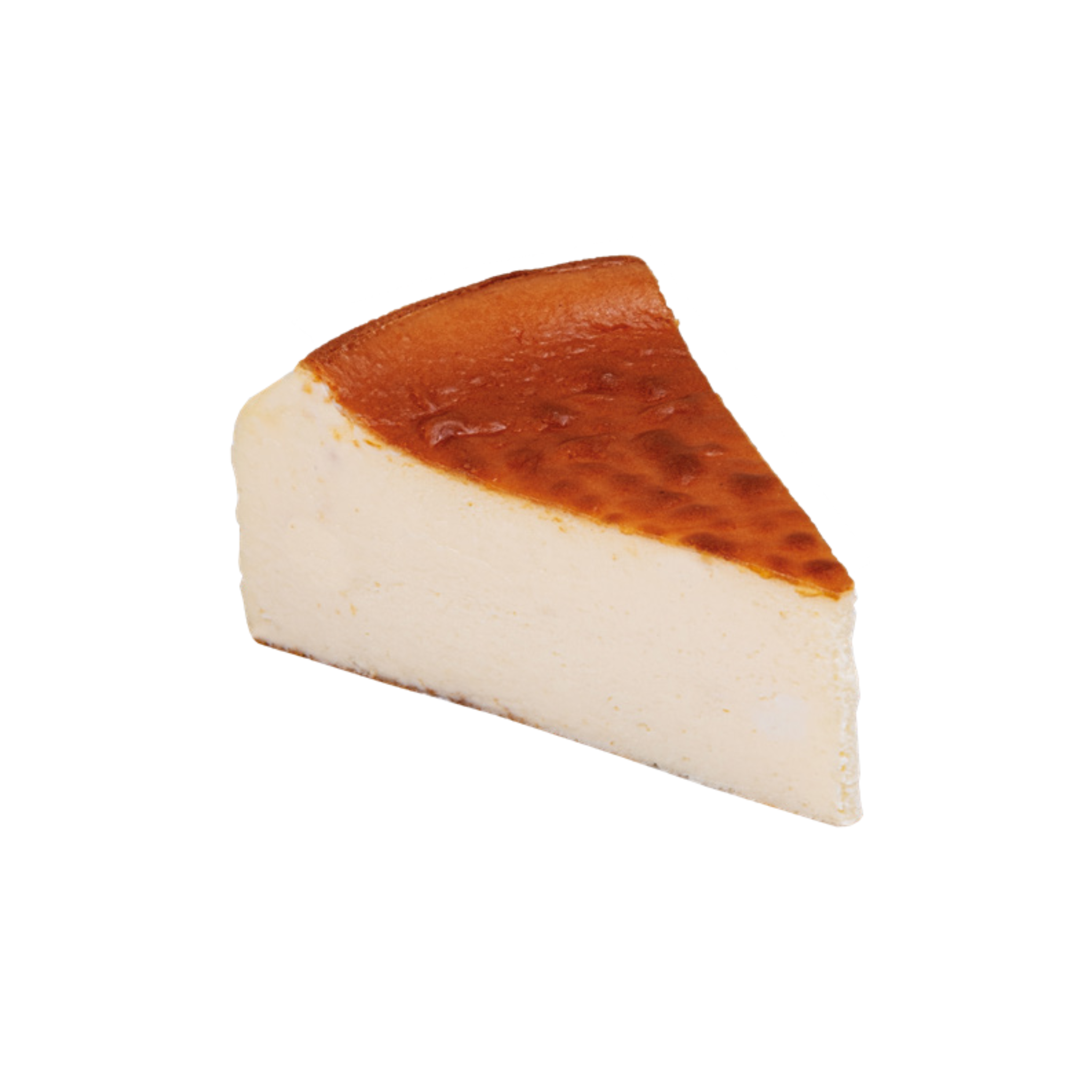 San Sebastian Burnt Cheesecake – 10-slice rich and creamy Basque-style cheesecake with a caramelized top, perfect for wholesale to cafés, bakeries, and restaurants