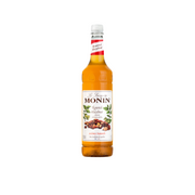 Monin Roasted Hazelnut Syrup – 1 L bottle of rich, nutty syrup with deep roasted hazelnut flavour; ideal for enhancing coffees, mochas, desserts, and café-style drinks in wholesale menus