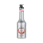Monin Strawberry Purée – 1 L vibrant and sweet strawberry purée, perfect for crafting smoothies, cocktails, frappés, milkshakes, and dessert sauces; ideal wholesale supply for cafés, juice bars, and restaurants