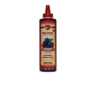 Fo Blueberry Fruited Sauce – 700 ml bottle of rich and fruity blueberry sauce made with real fruit; perfect for topping pancakes, waffles, ice creams, desserts, and drinks in cafés, restaurants, and wholesale menus