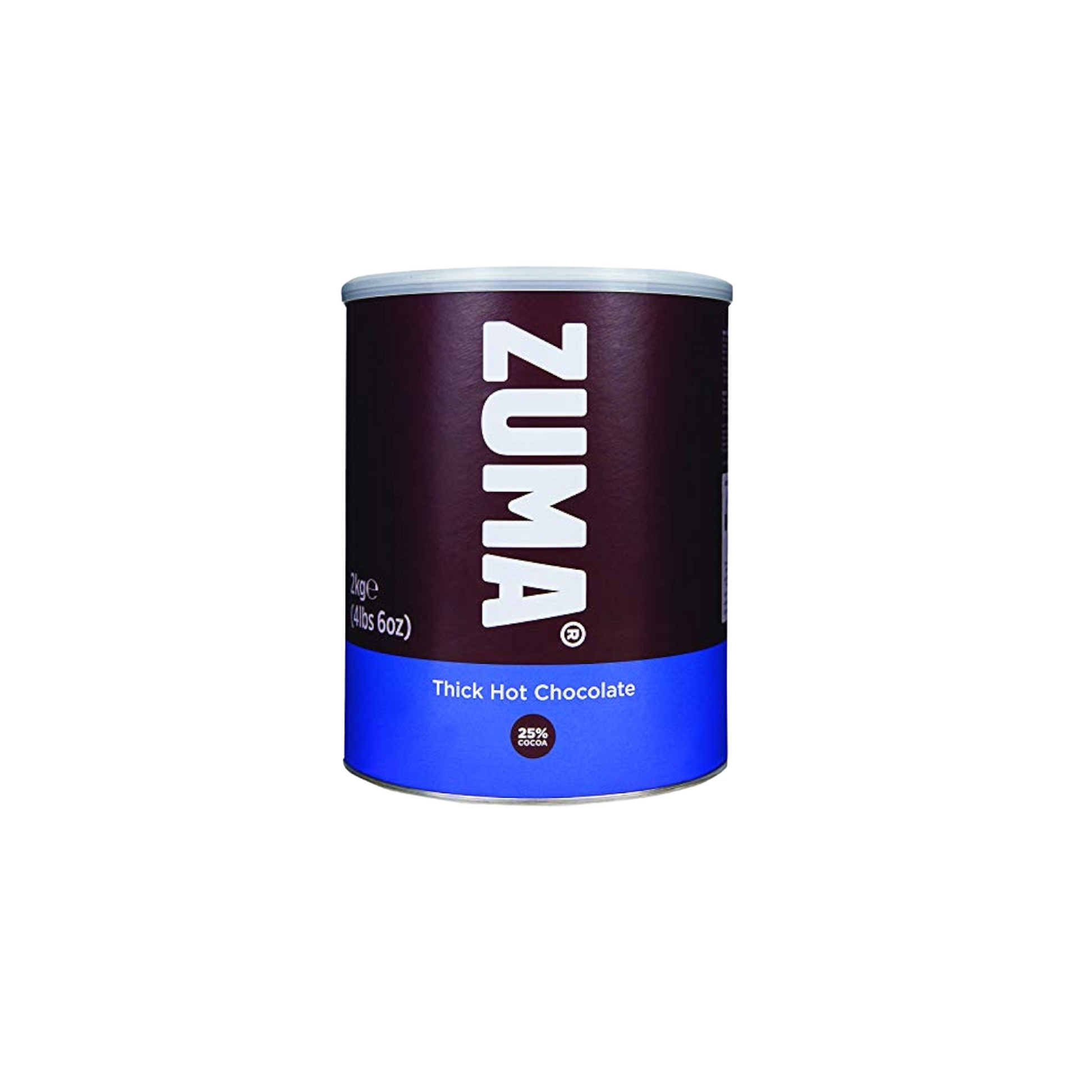 Zuma Original Thick Hot Chocolate Powder – 2 kg bulk bag of velvety, full‑bodied cocoa mix made with West African milk chocolate, ideal for crafting indulgent, rich hot drinks; perfect wholesale supply for cafés, coffee shops, bakeries, and restaurants