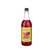 Sweetbird Raspberry & Pomegranate Lemonade Syrup – 1 L bottle of vibrant, fruity syrup combining tart raspberry, juicy pomegranate, and zesty lemon; ideal for wholesale café supply, summer menus, cold drinks, and refreshment stations
