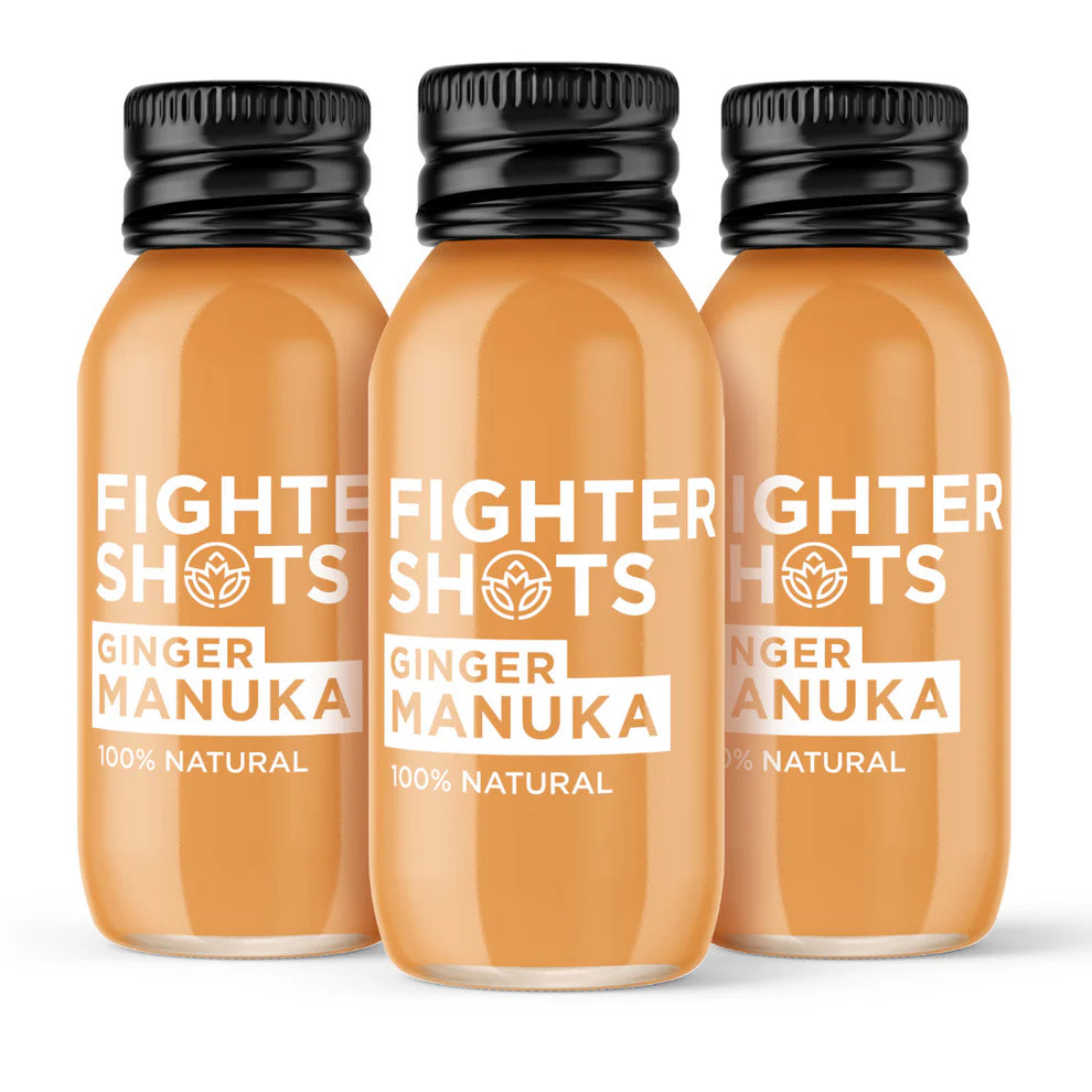 Fighter Shots Ginger + Manuka Honey