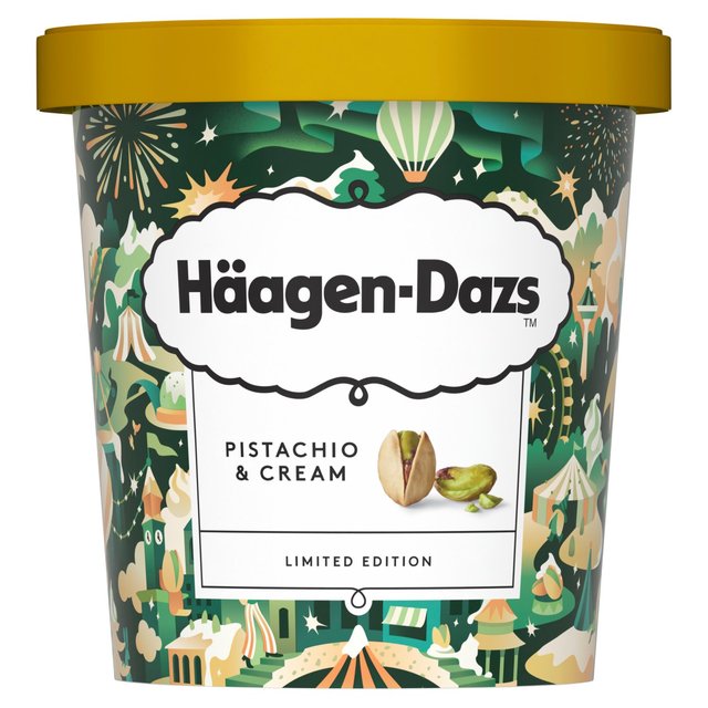 Haagen-Dazs Pistachio and Cream
