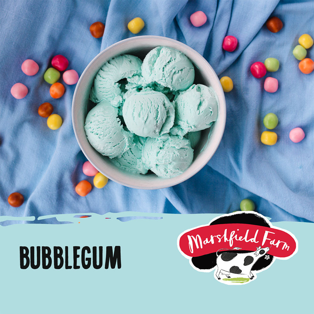 MARSHFIELDS Blue Bubblegum Ice Cream