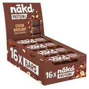 Nakd Cocoa Hazelnut Protein Bars 16 x 45g