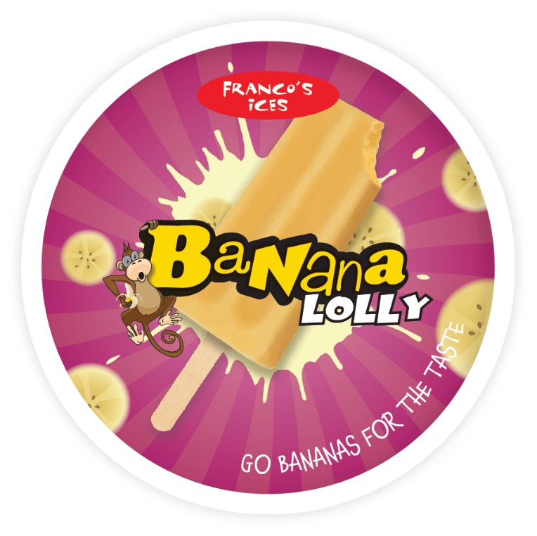 Franco’s Banana Ice Lolly