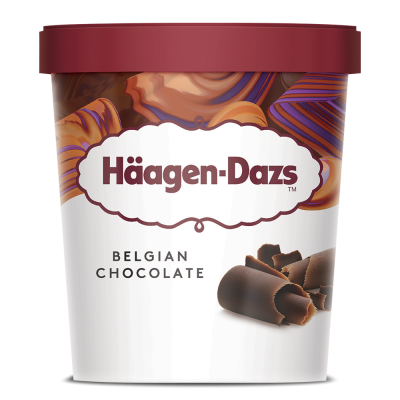 Haagen-Dazs Belgian Chocolate Tub