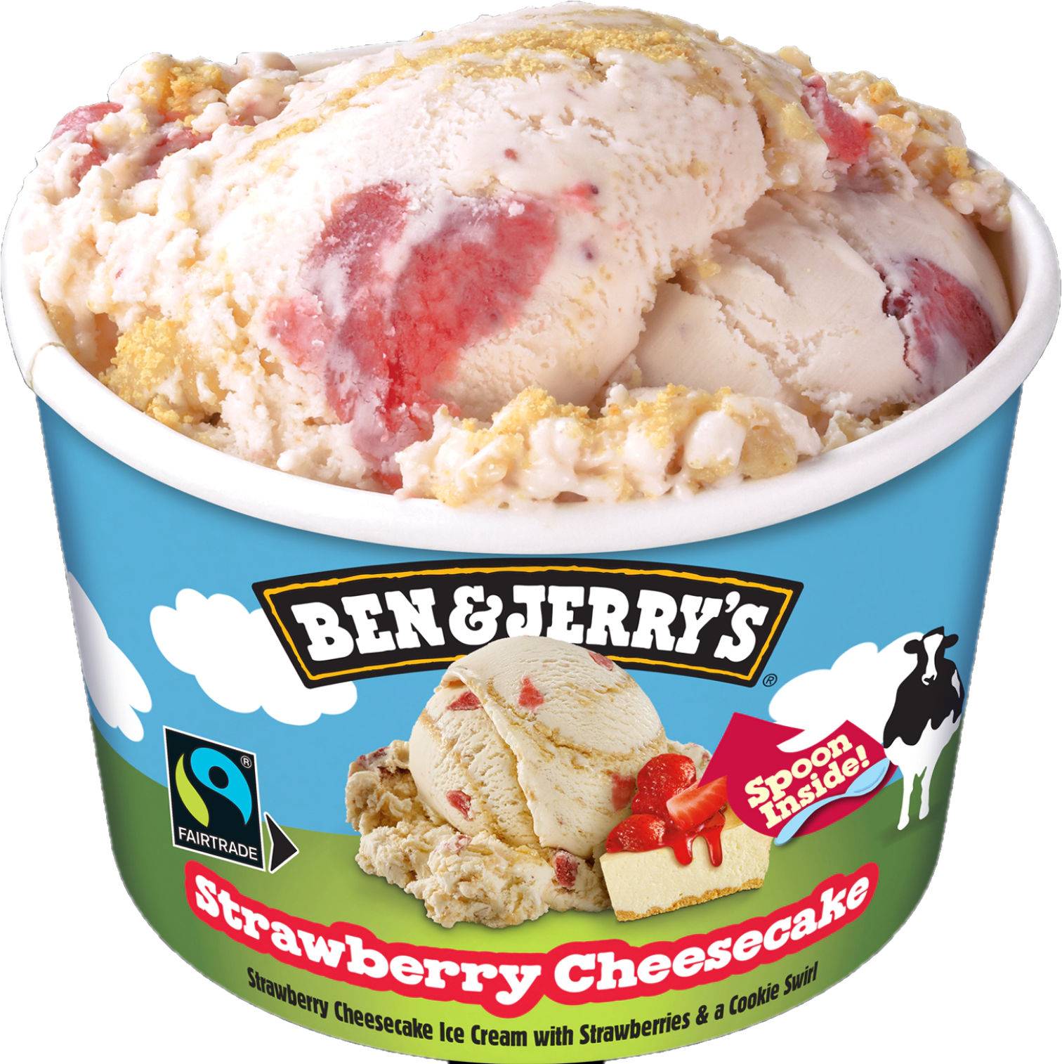 Ben & Jerry’s Mini Strawberry Cheesecake