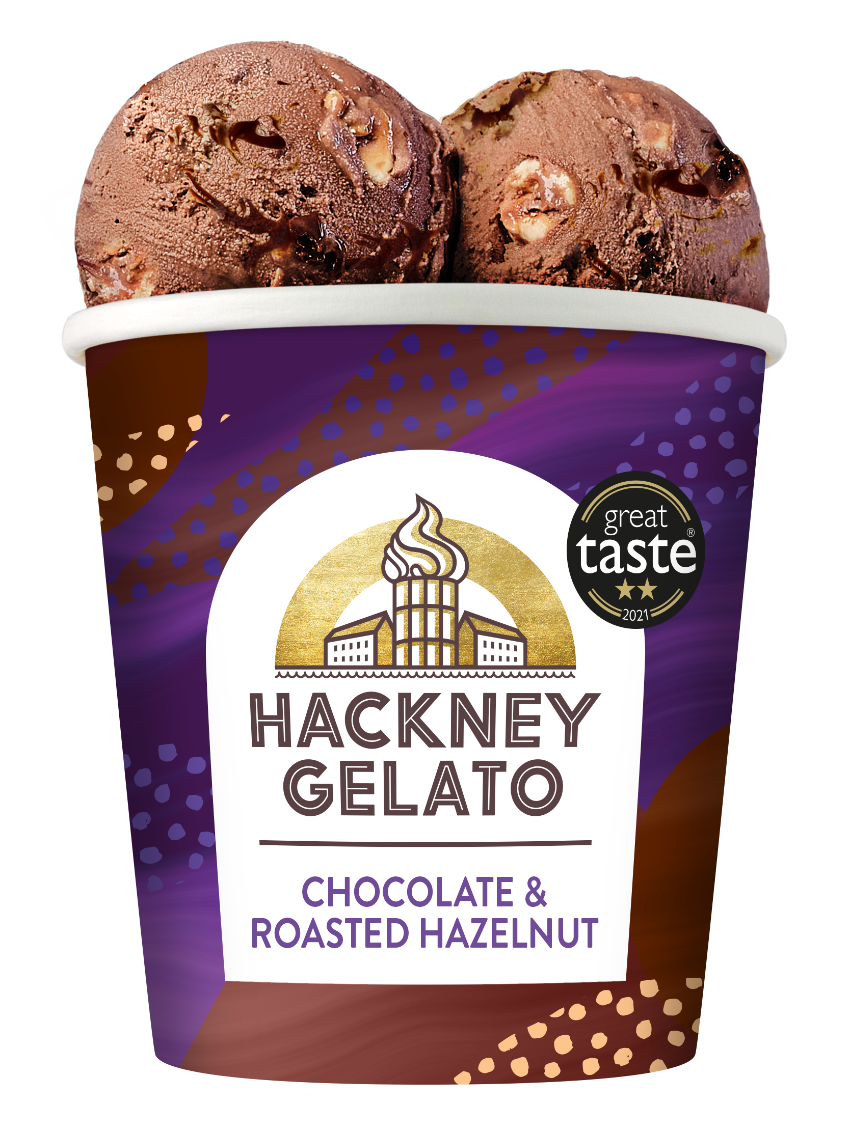 Hackney Gelato Chocolate and Hazelnut Ice Cream