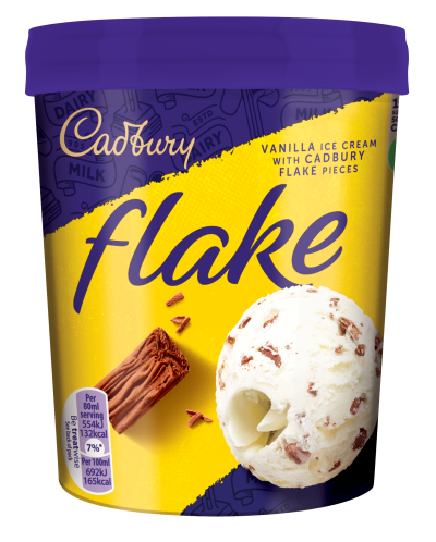 Cadbury’s Flake Ice Cream Tub