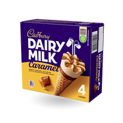 Cadbury’s Dairy Milk Caramel Cone Multipack