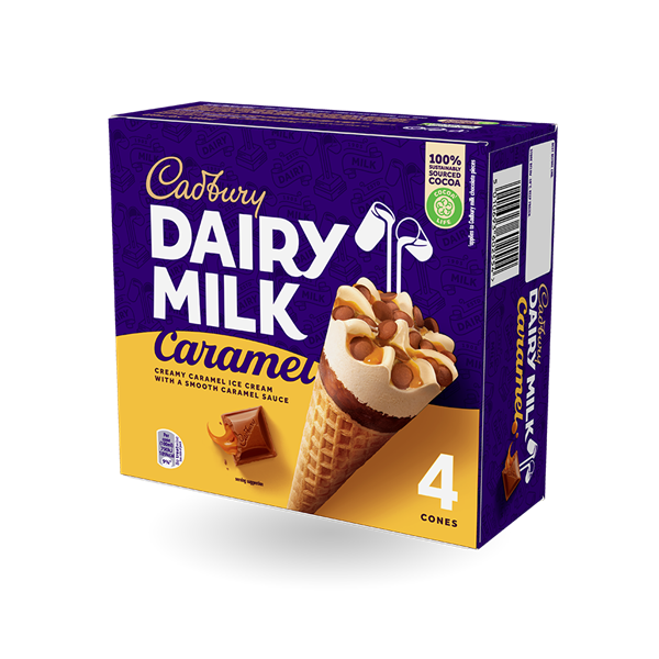 Cadbury’s Dairy Milk Caramel Cone Multipack