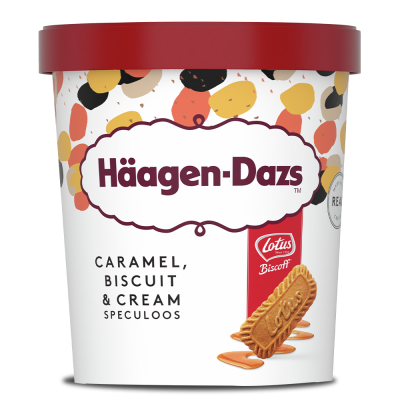 Haagen-Dazs Caramel Biscuit and Cream