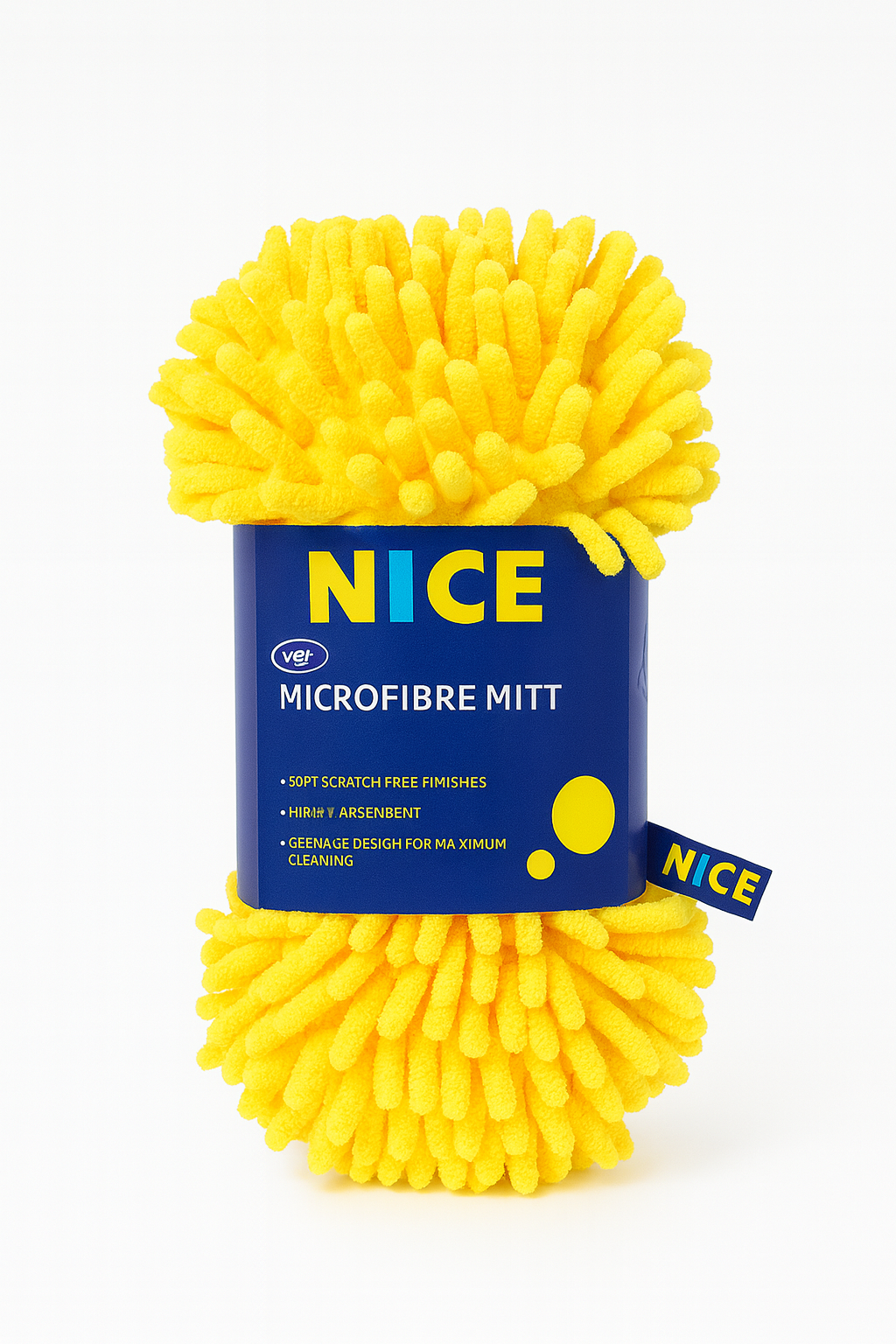 NICE MICROFIBRE PAD WITH SPONGE SINGLE