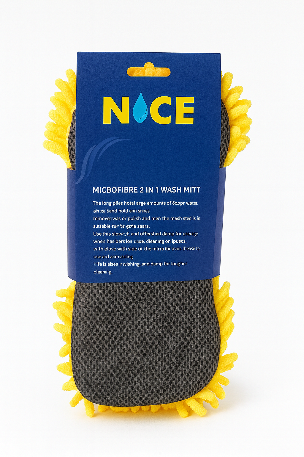 NICE MICROFIBRE PAD WITH SPONGE SINGLE