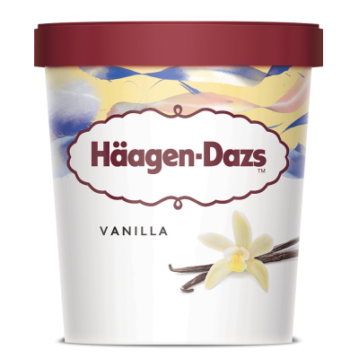 Haagen-Dazs Vanilla Tub