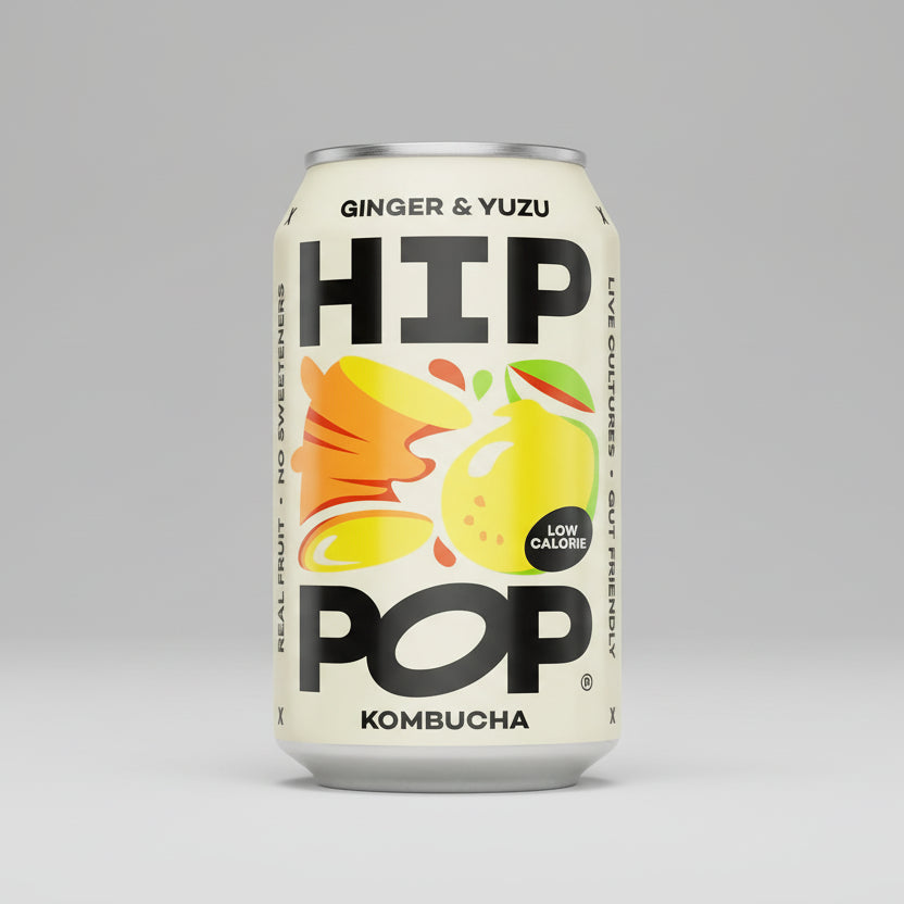 Hip Pop Ginger Yuzu Kombucha