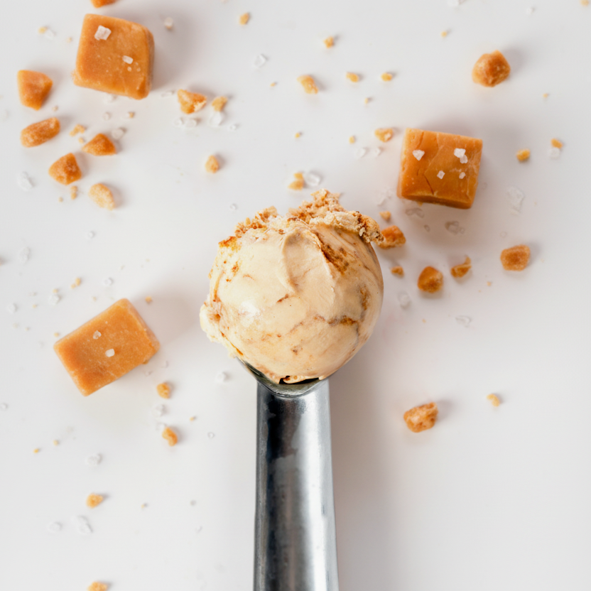 MARSHFIELD Plant Based Salted Caramel Ice Cream