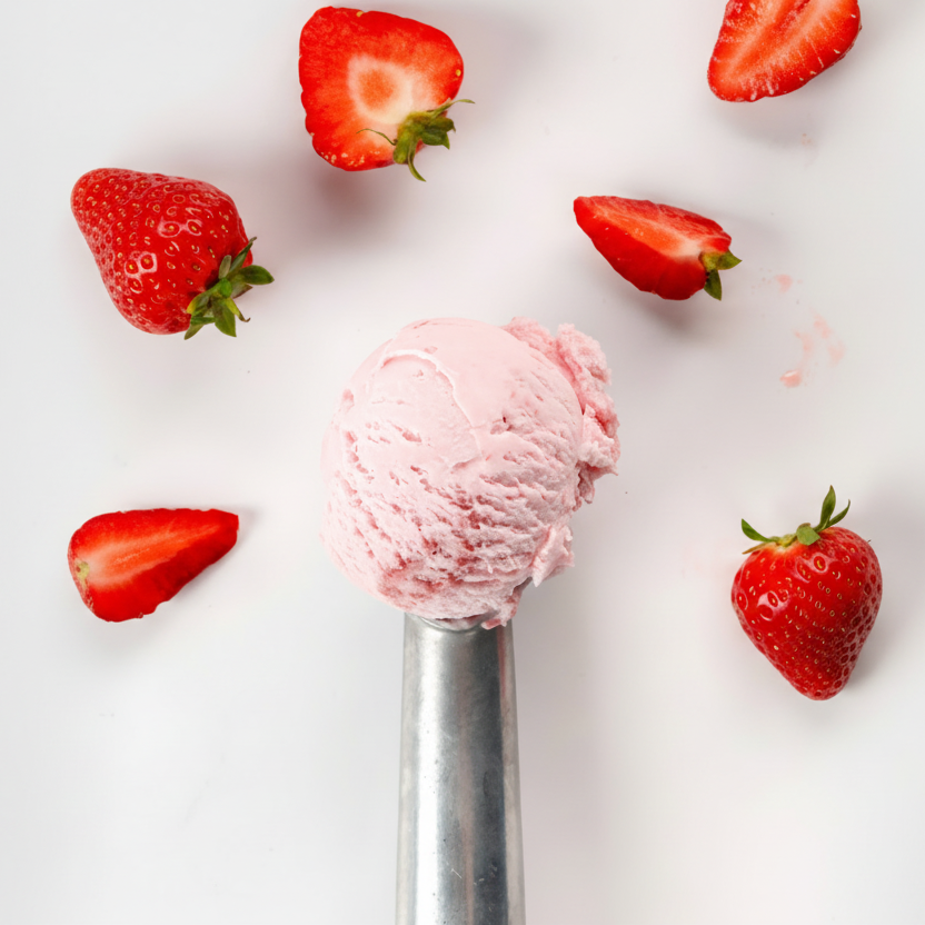 MARSHFIELD Plant Based Strawberry Ice Cream  2X2 4lt