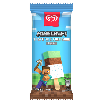Minecraft Ice Cream Stick