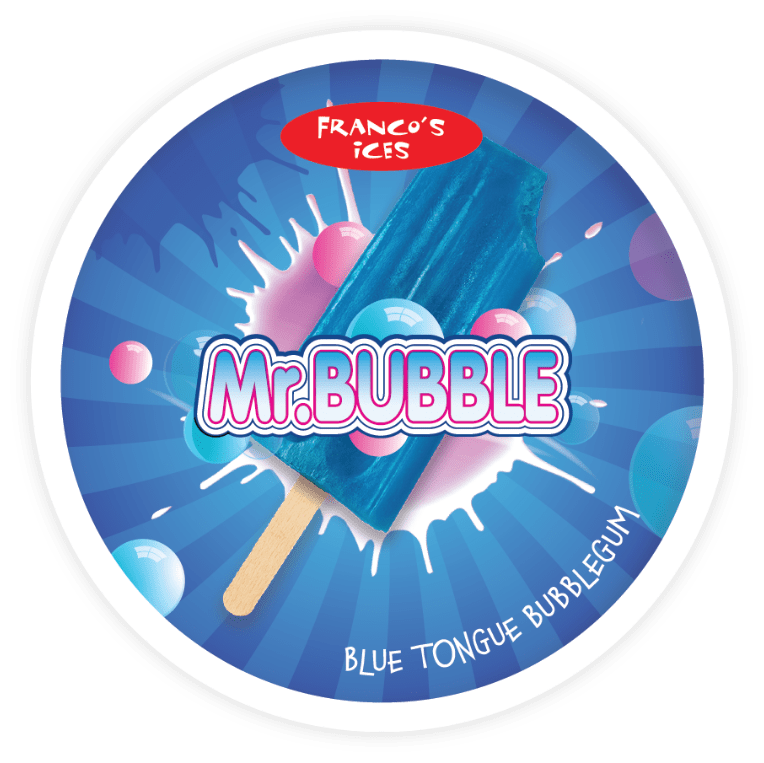 Franco’s Mr Bubble Ice Lolly