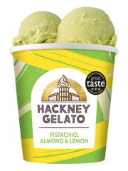 Hackney Gelato Pistachio Almond and Lemon Ice Cream