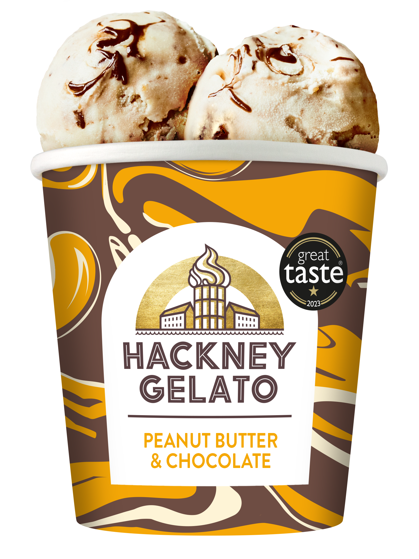 Hackney Gelato Peanut Butter and Chocolate Ice Cream