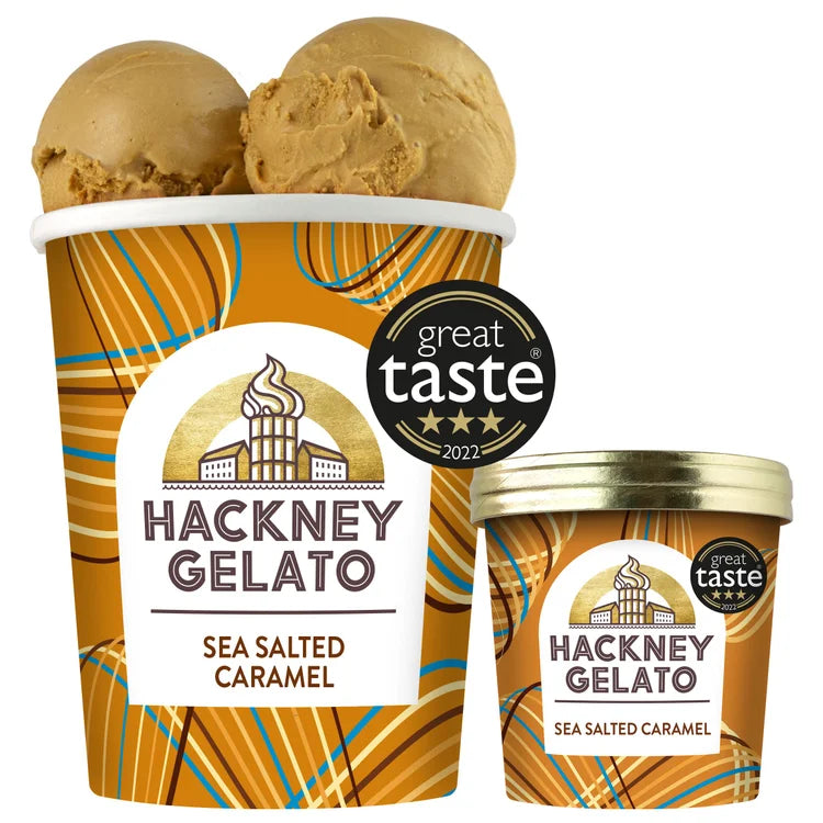 Hackney Gelato Sea Salted Caramel Ice Cream