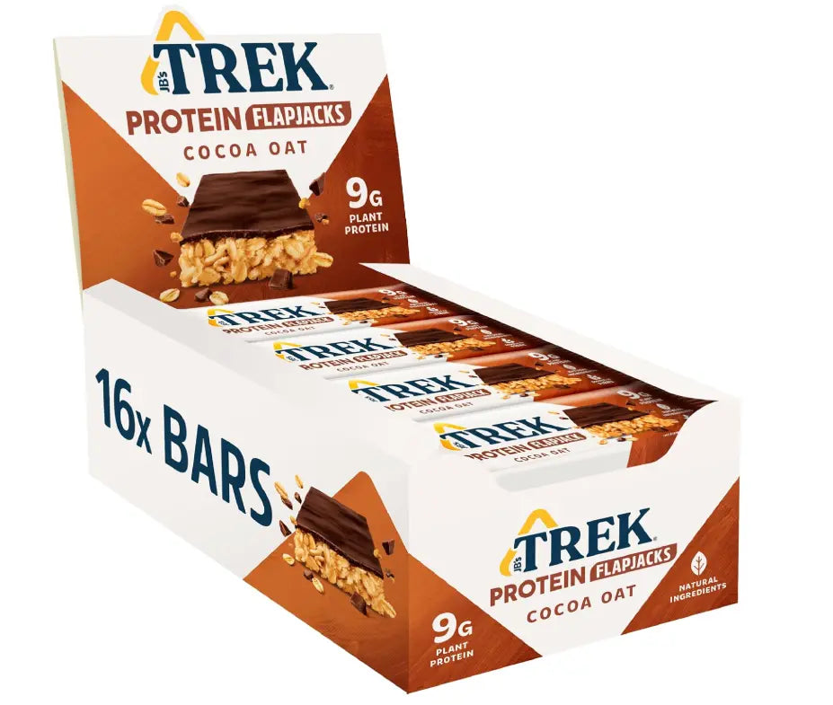 Trek Protein Flapjacks Cocoa Oat