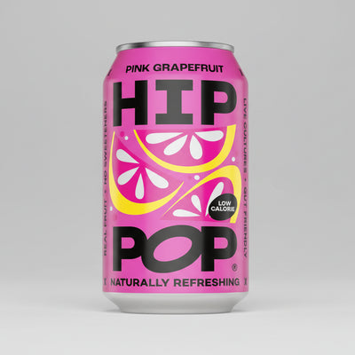 Hip Pop Pink Grapefruit Soda