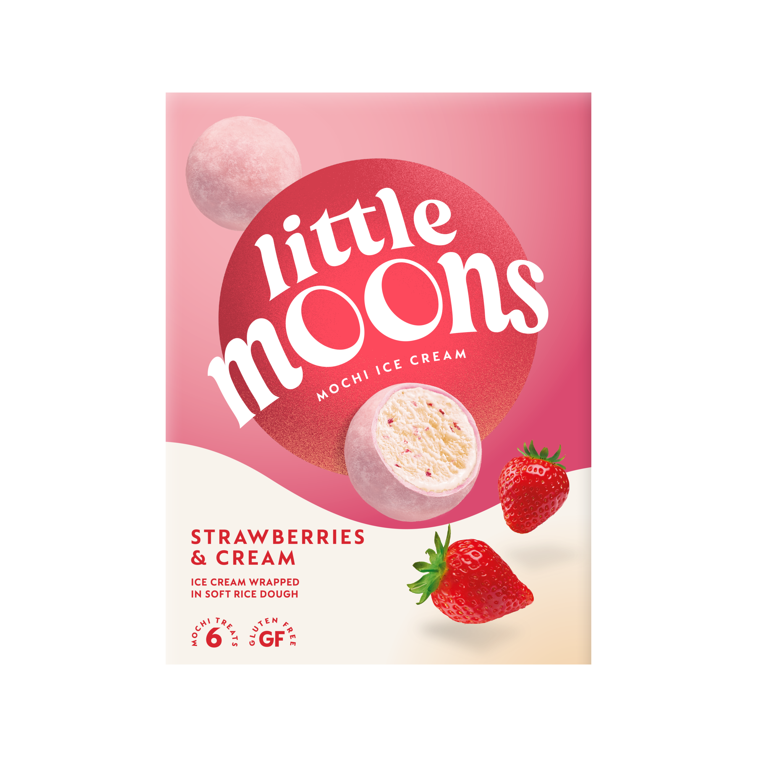 Little Moons Strawberry Cream