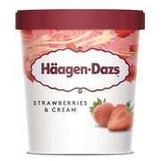 Haagen-Dazs Strawberry and Cream Tub