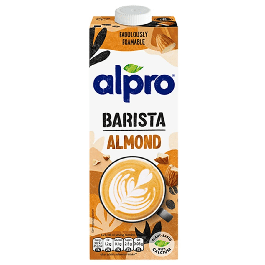 Alpro Barista Almond Plant-Based Drink 12x1L - NICE WHOLESALE
