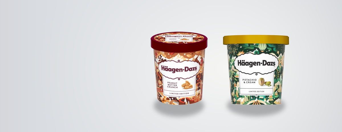 Haagen-Dazs limited edition tubs
