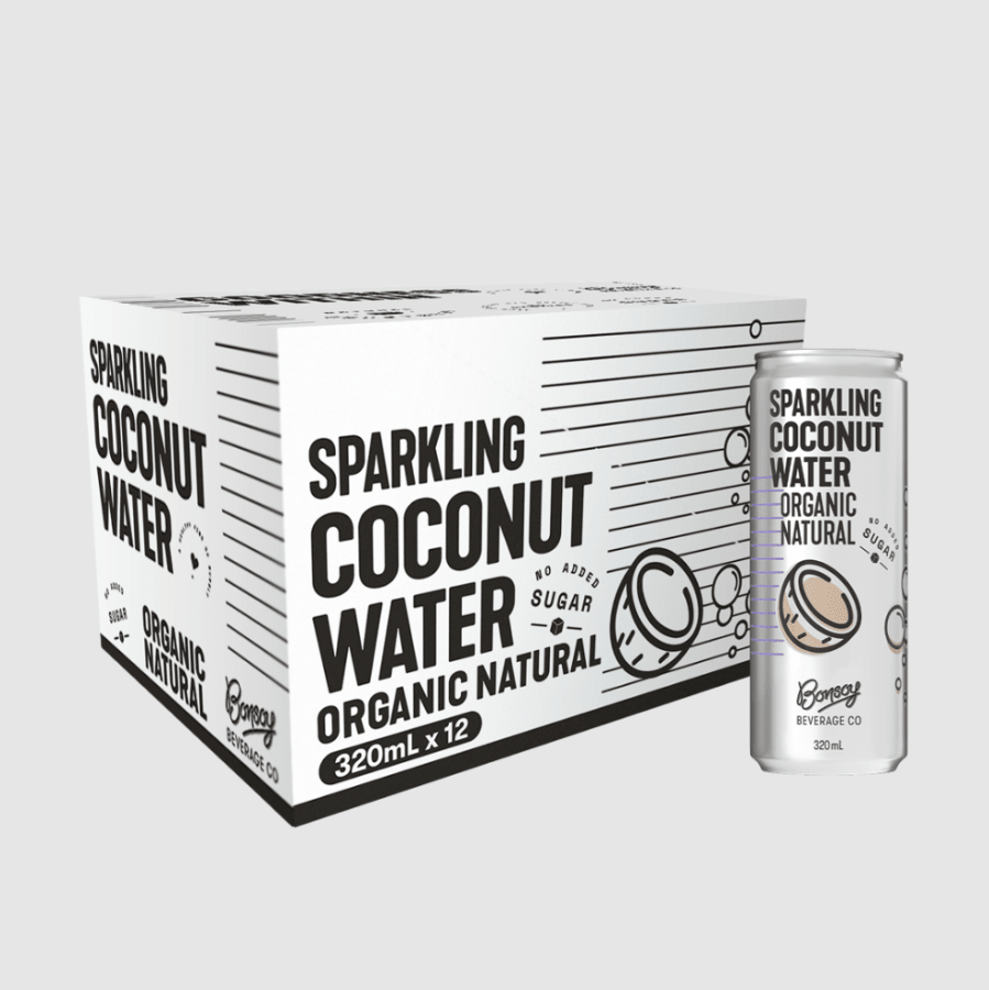 Bonsoy Sparkling Coconut Water 12x250ml - NICE WHOLESALE