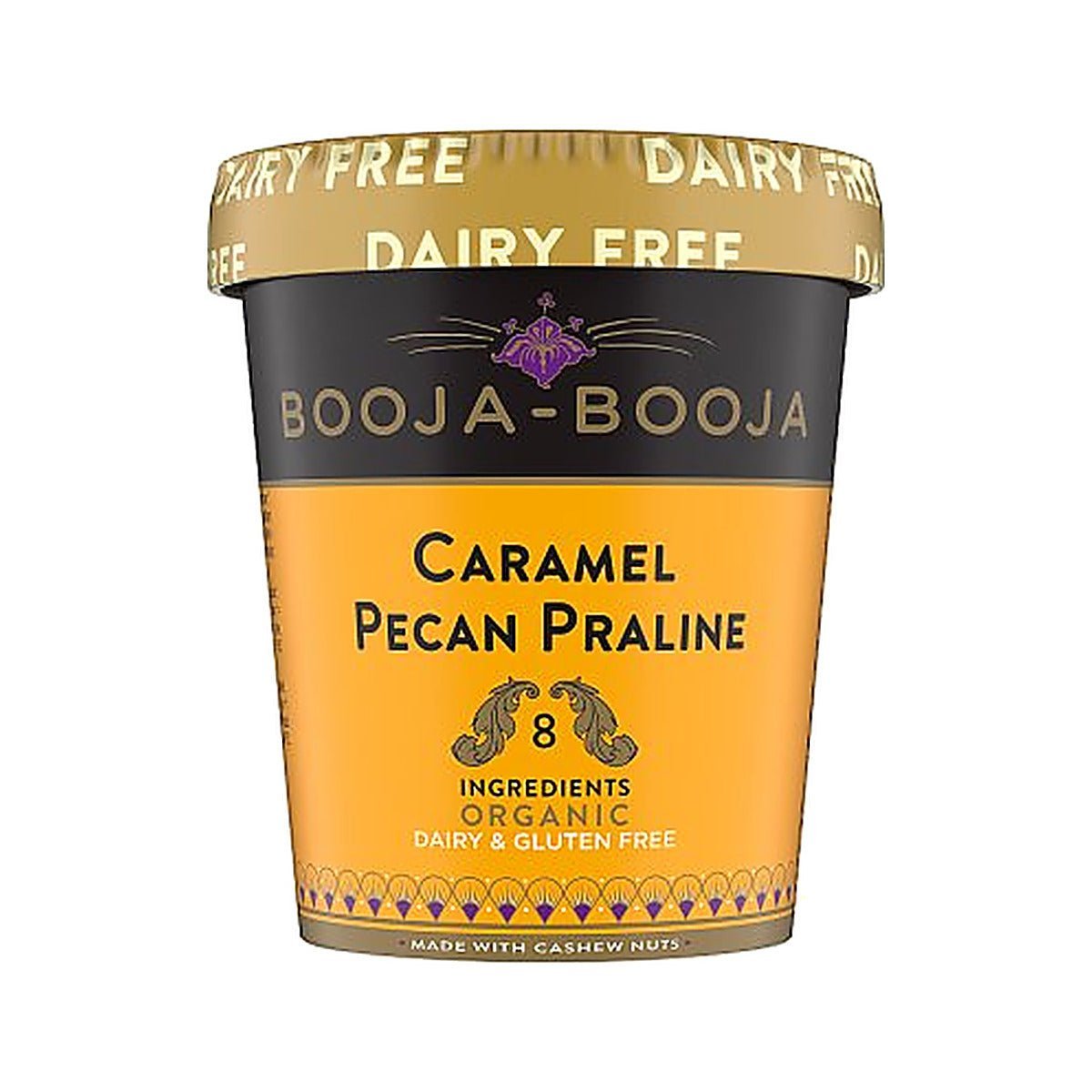 Booja Booja Pecan Praline Ice Cream | 6 x 465ml - NICE WHOLESALE
