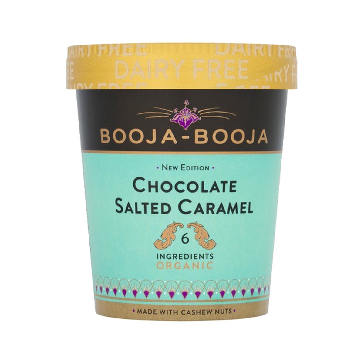 Booja Booja Salted Caramel Ice Cream | 6 x 465ml - NICE WHOLESALE