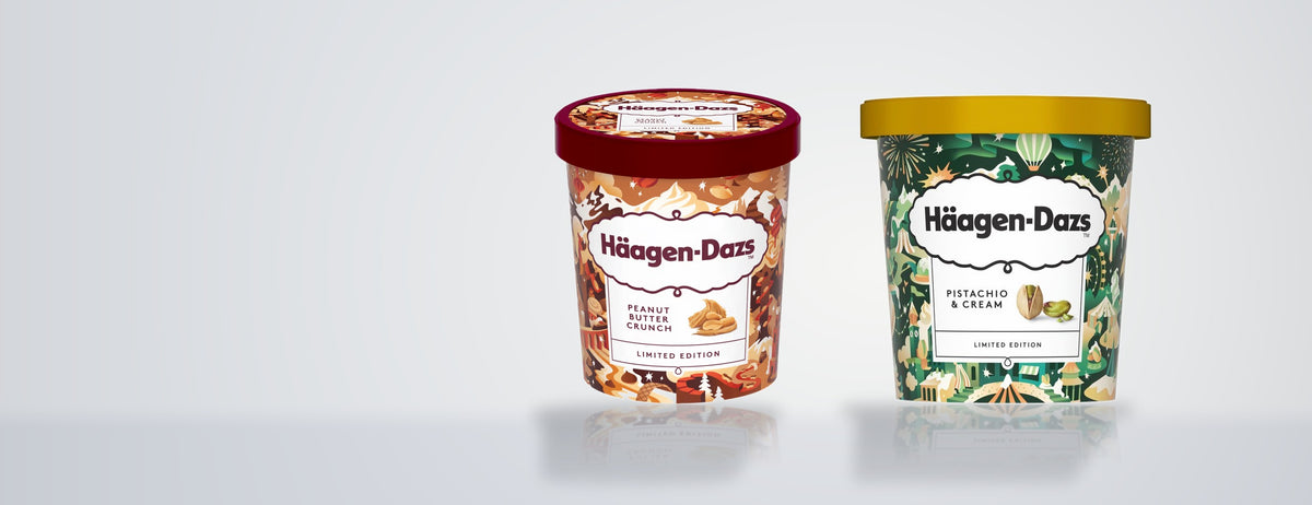 Haagen-Dazs limited edition tubs