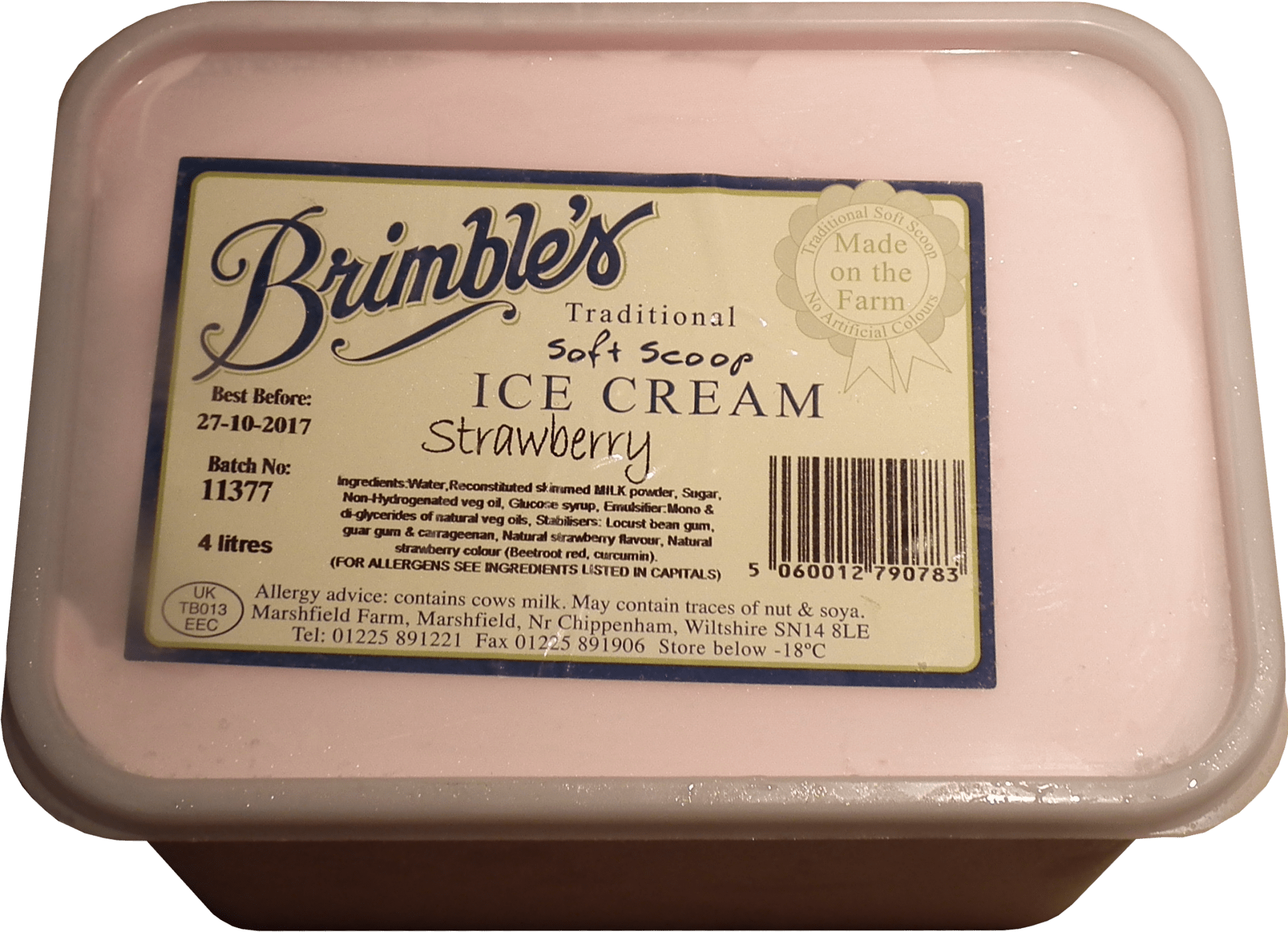 BRIMBLES STRAWBERRY 4LT - NICE WHOLESALE